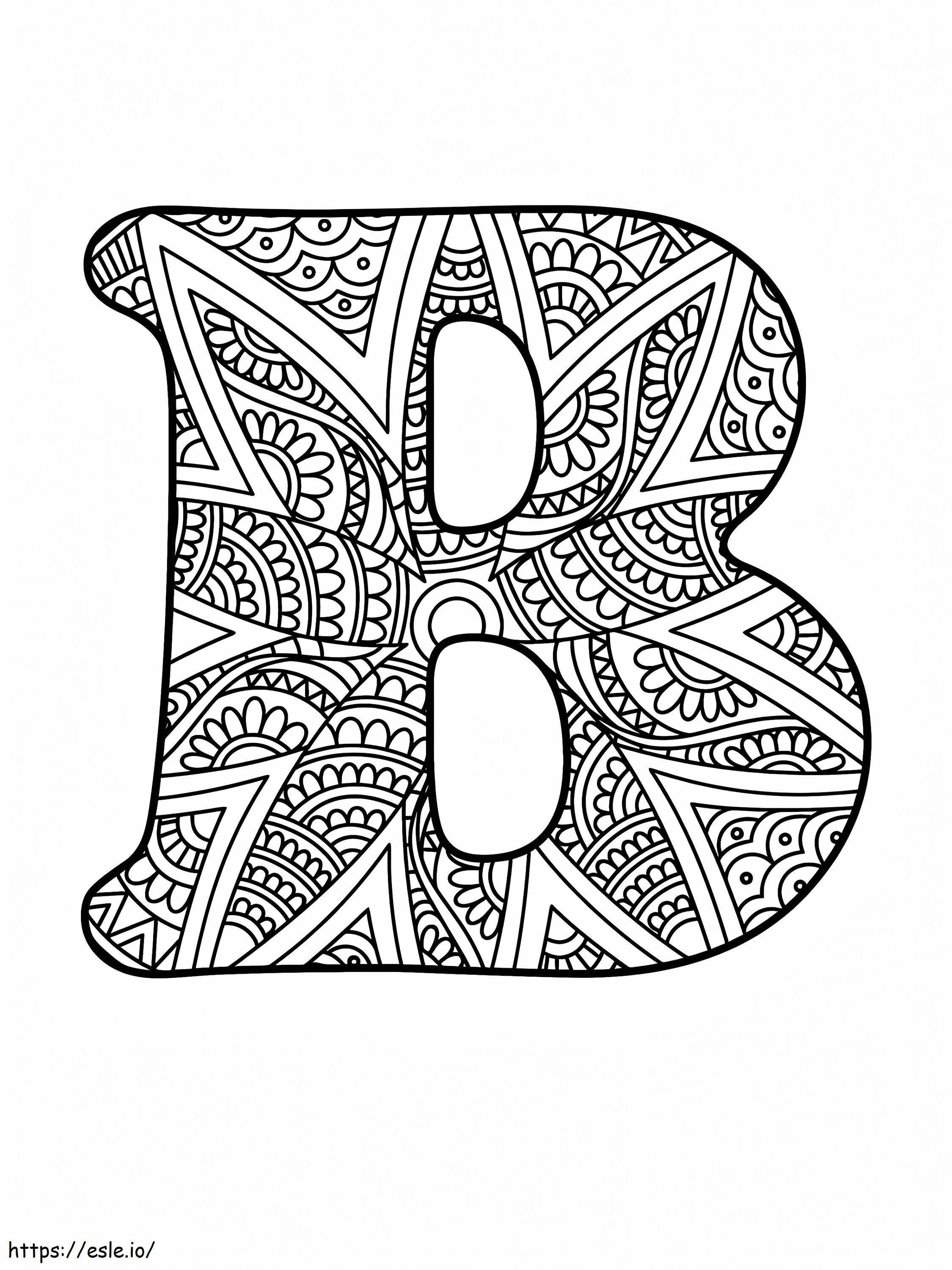 46+ The Best Alphabet Lore B Coloring Pages PDF Printable