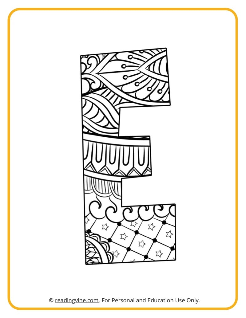 91+ Playful Alphabet Lore E Coloring Pages Printable