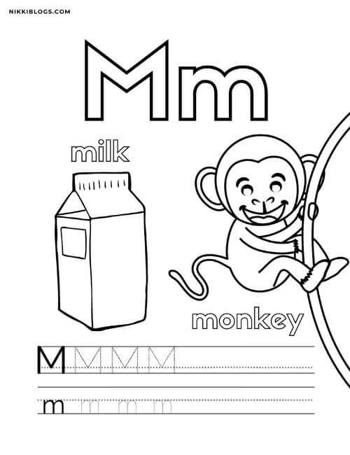 36+ New Fun Letter Coloring Pages Detailed