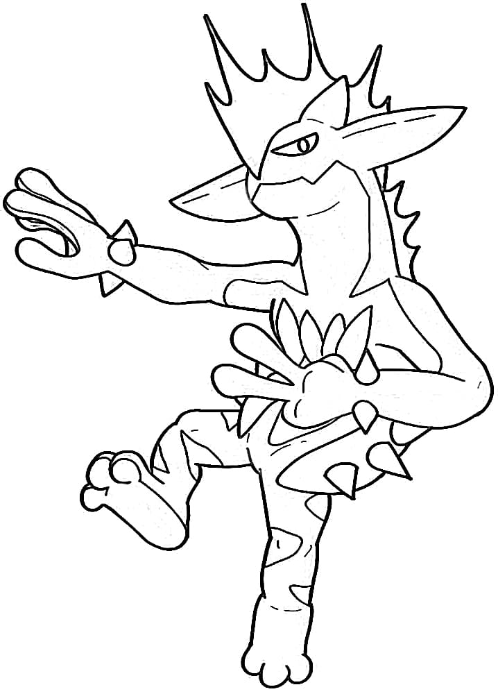 10 Gigantamax Pokemon Coloring Pages 5