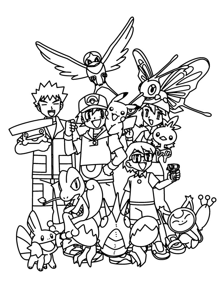 10 Pokemon Coloring Pages Pdf 5