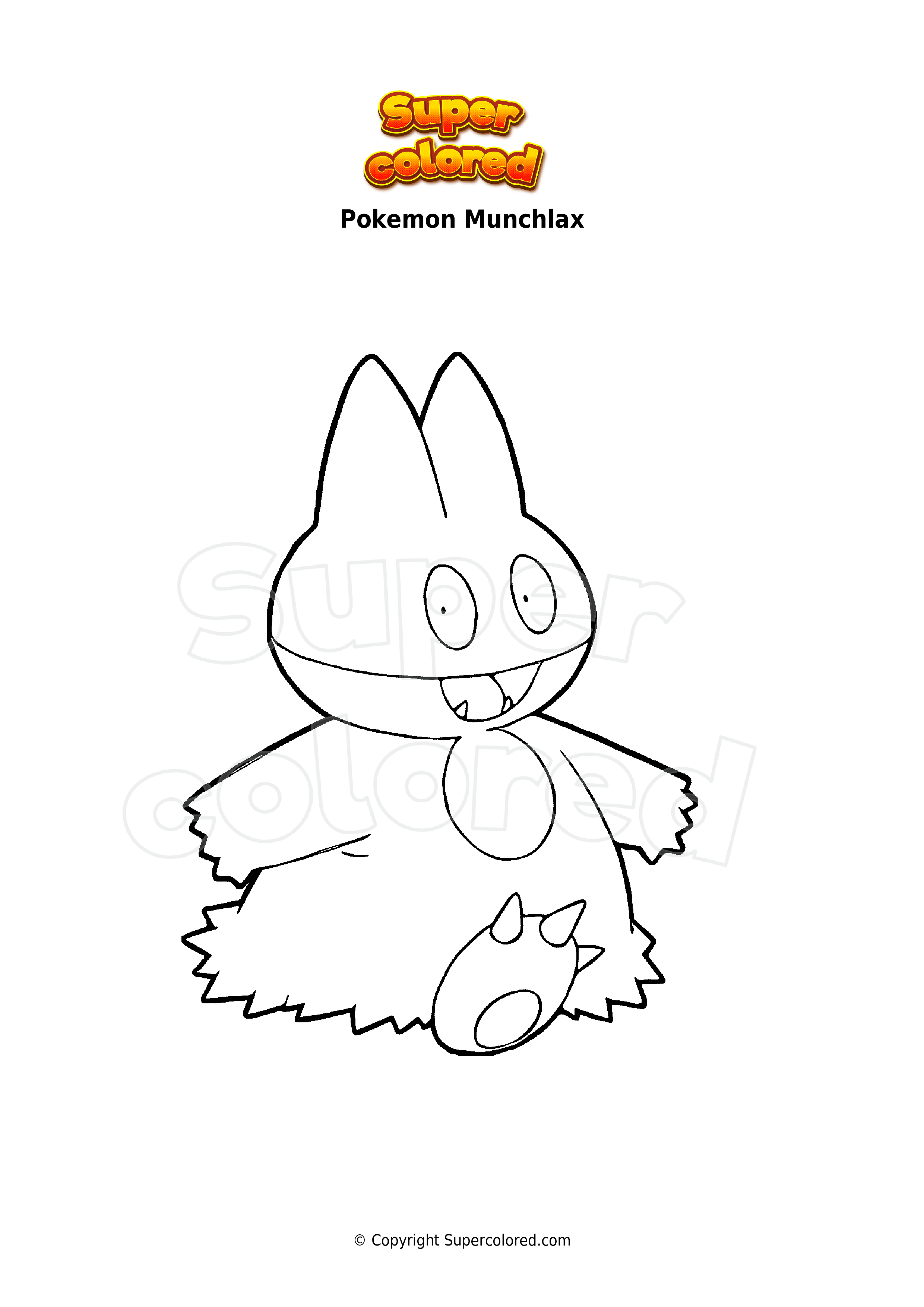 10 Pokemon Slowbro Coloring Pages 7