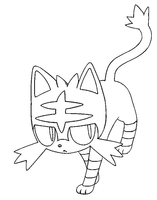 10 Pokemon Sun And Moon Coloring Pages 7