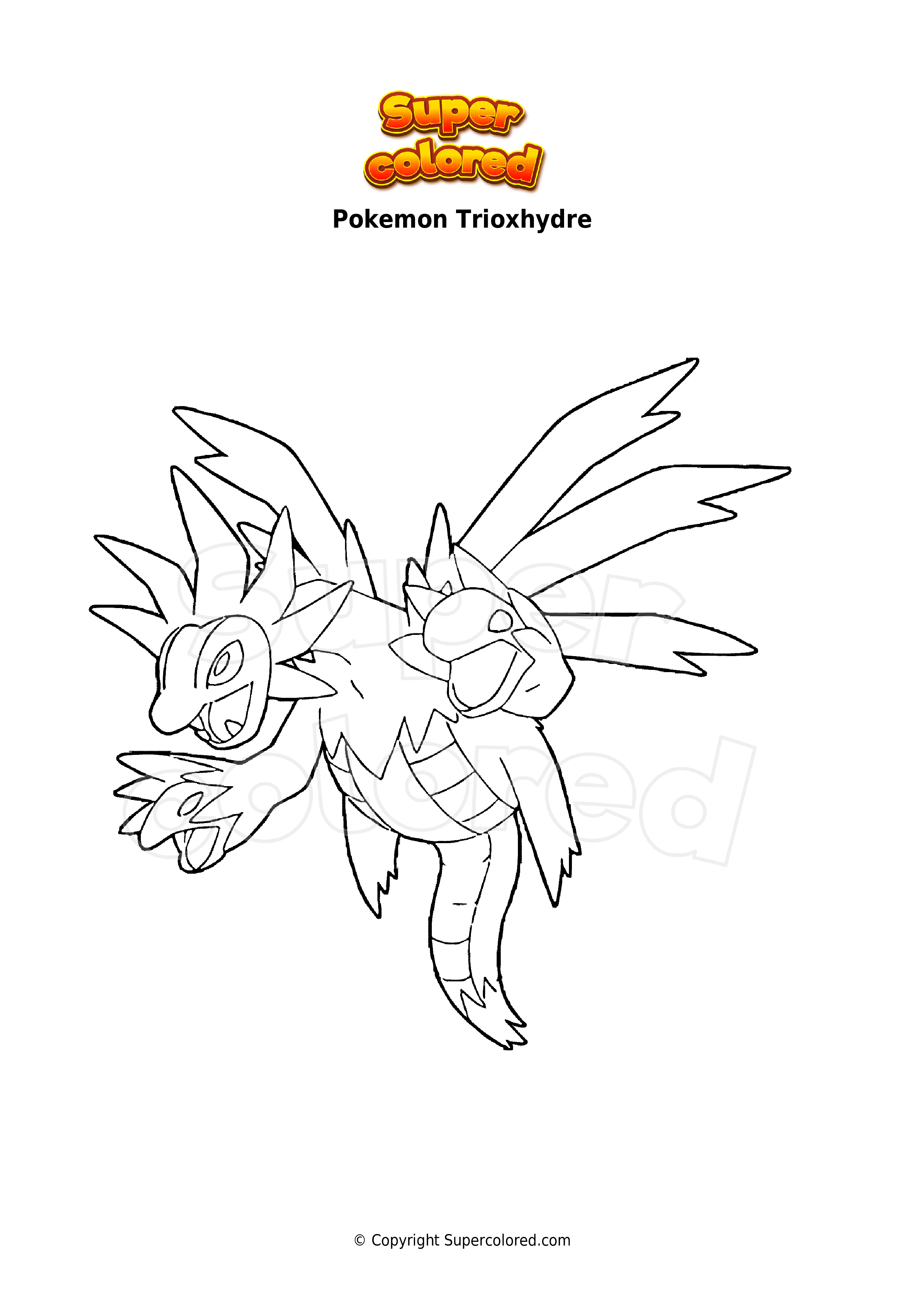 10 Zarude Pokemon Coloring Pages 5