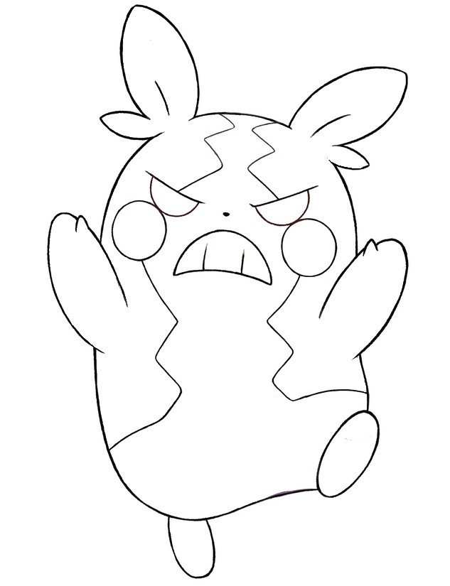 10 Zarude Pokemon Coloring Pages 7