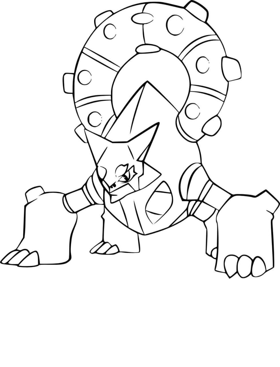 10 Strong Pokémon Coloring Pages for Kids and Adults