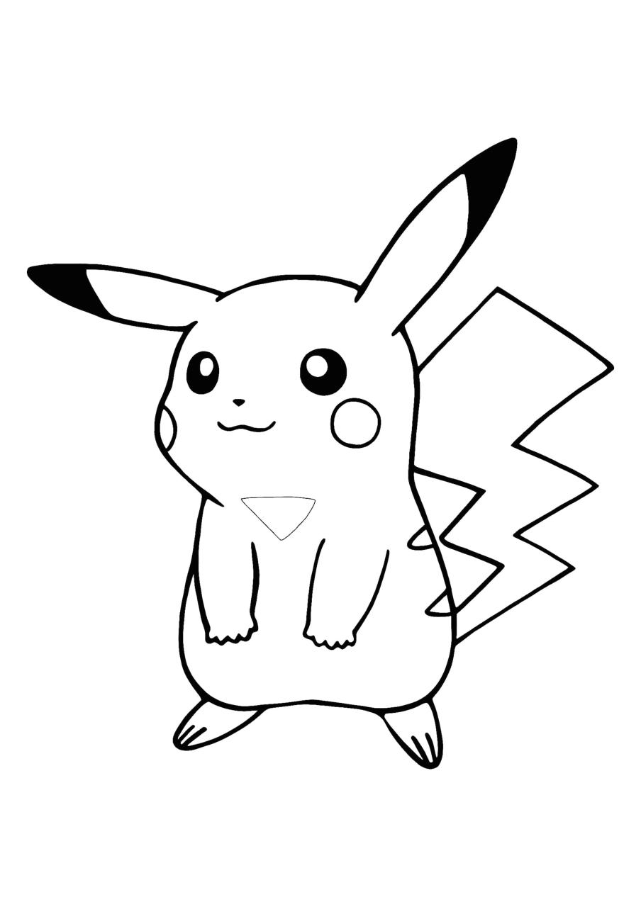 10 Kawaii Pokemon Coloring Pages for an Adorable Coloring Adventure