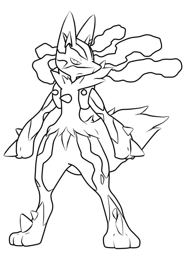 10 Mega Legendary Pokémon Coloring Pages for the Ultimate Pokémon Fan