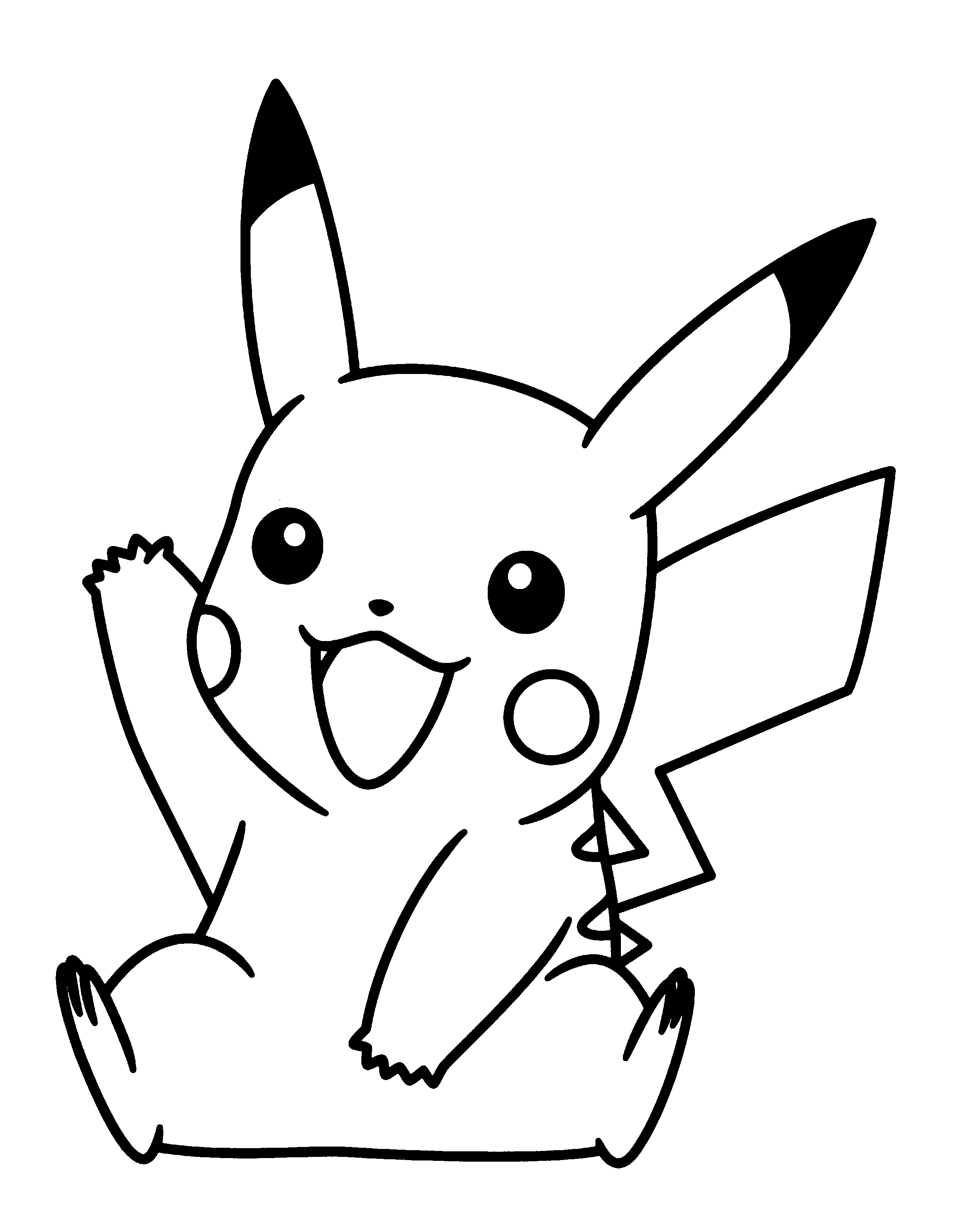 37+ Free Pokemon Coloring Pages Free Printable Pikachu Colored