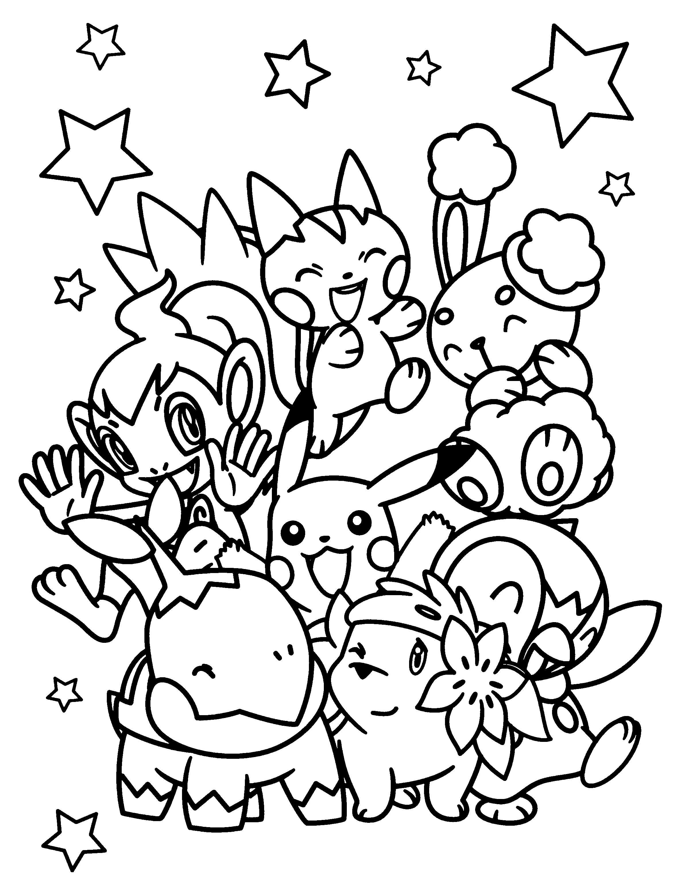 30+ Unique Kid Coloring Pages Pokemon Book Pages