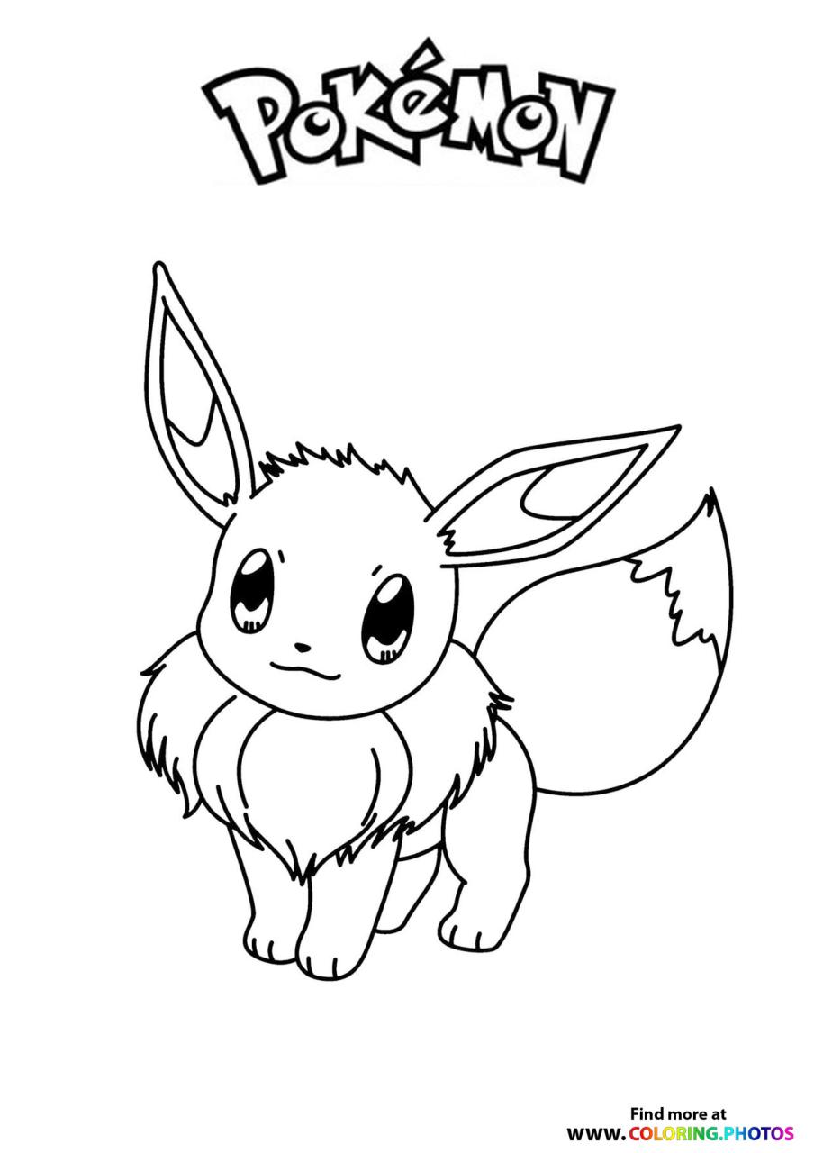 10 Enchanting Eevee Coloring Pages for Creative Kids and Pokémon Enthusiasts