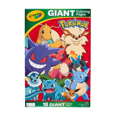 10 Crayola Pokémon Coloring Books for Your Creative Pokémon Journey