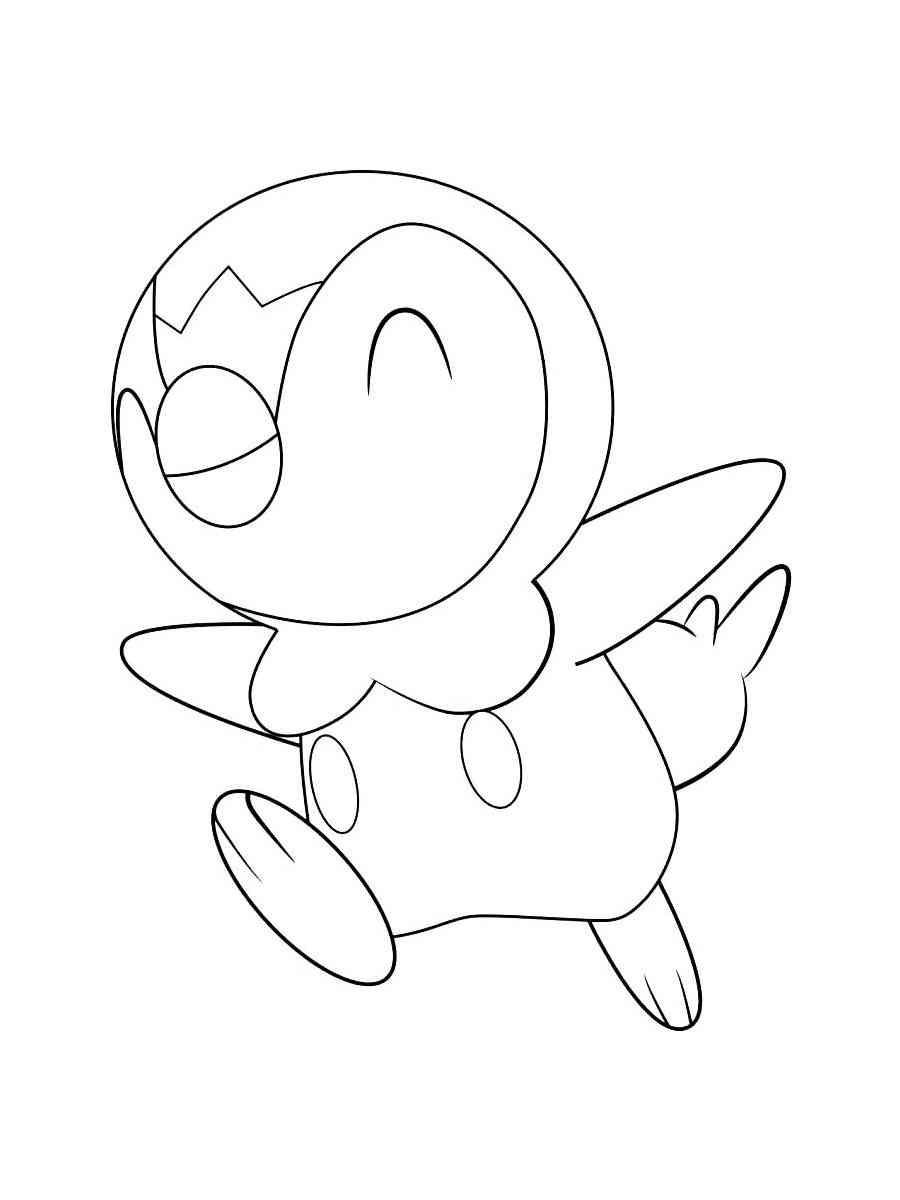 10 Piplup Pokémon Coloring Pages to Unleash Your Creativity