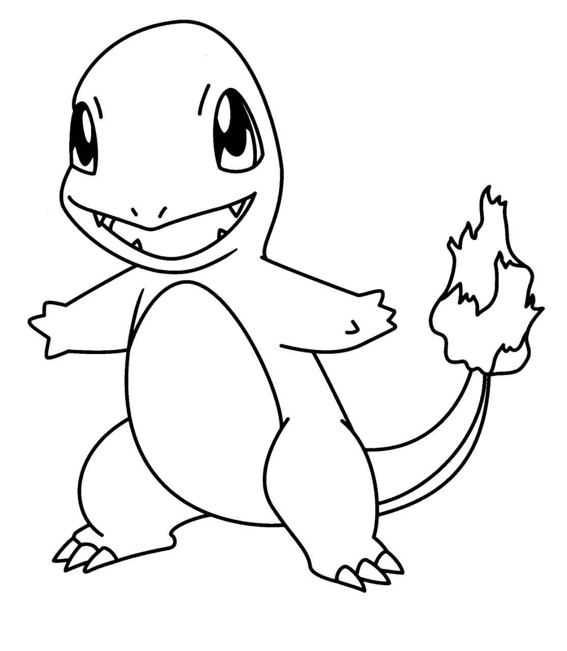 10 Charmander Pokémon Coloring Pages for Creative Kids and Pokémon Enthusiasts