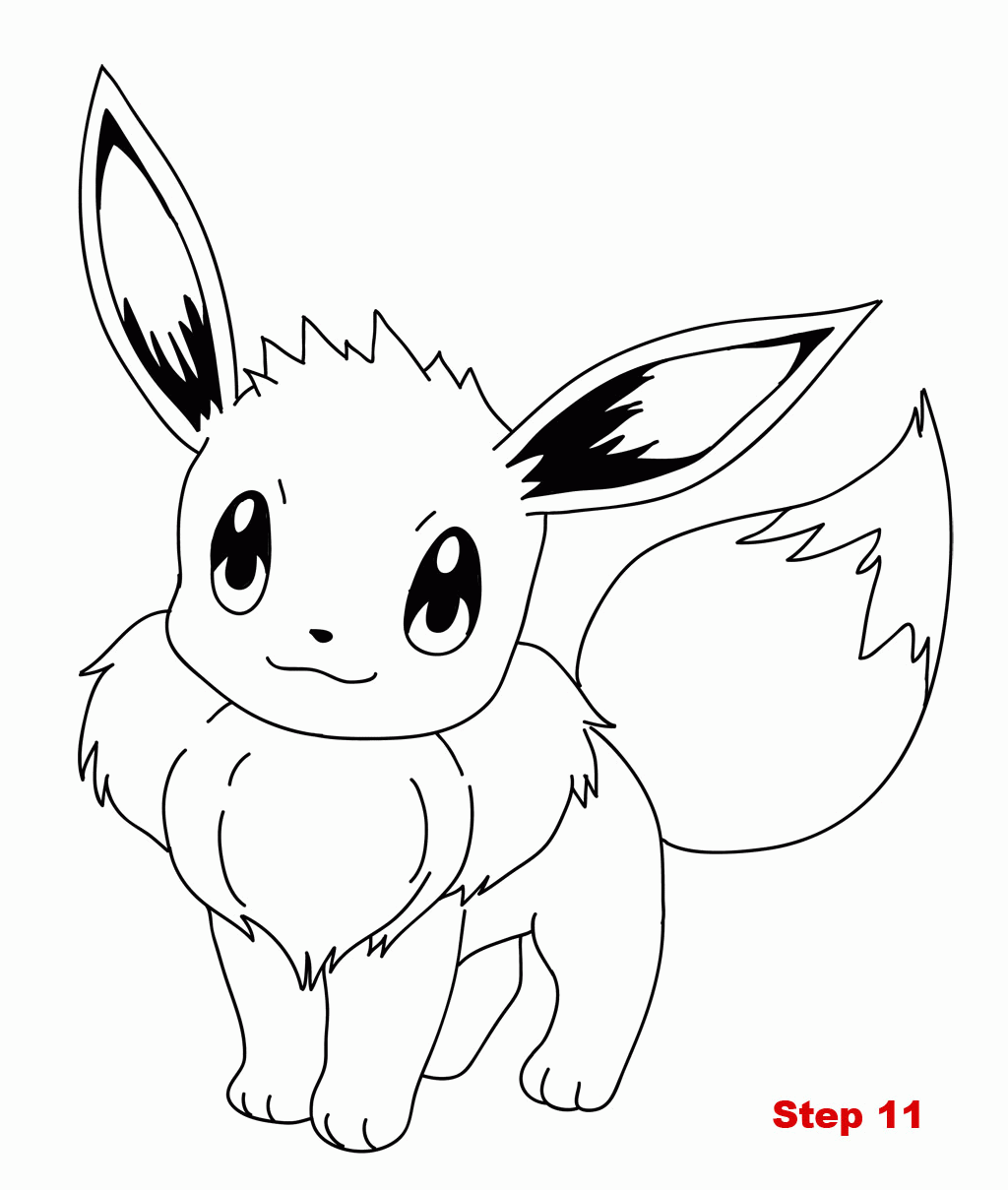 10 Beautiful Eevee Coloring Pages to Download for Free