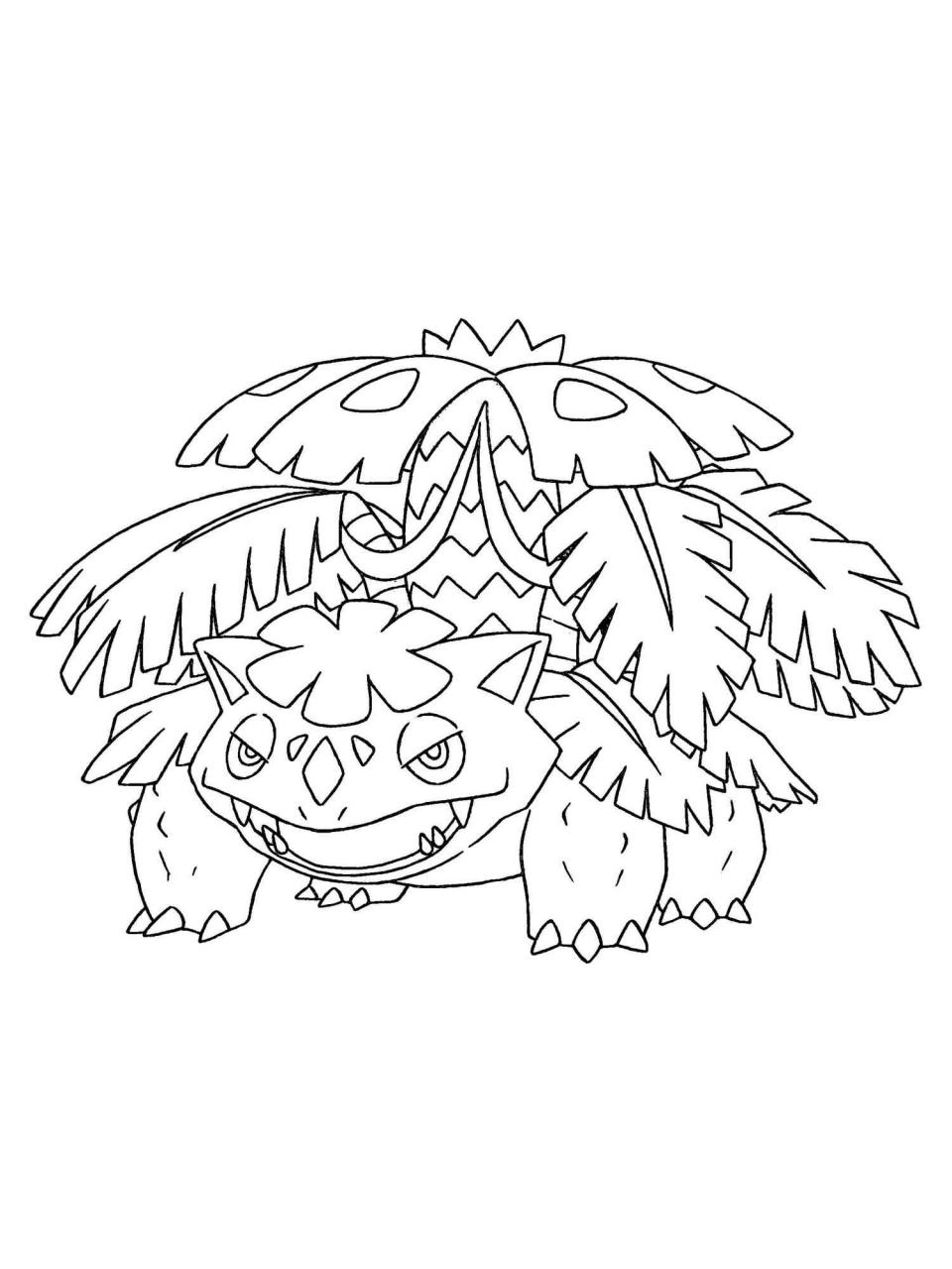 10 Awesome Venusaur Coloring Pages to Unleash Your Artistic Prowess