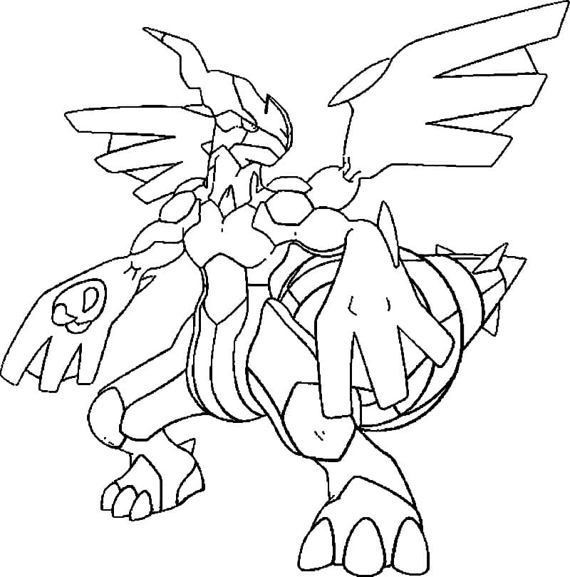 10 Zekrom Pokémon Coloring Pages to Unleash Your Inner Artist