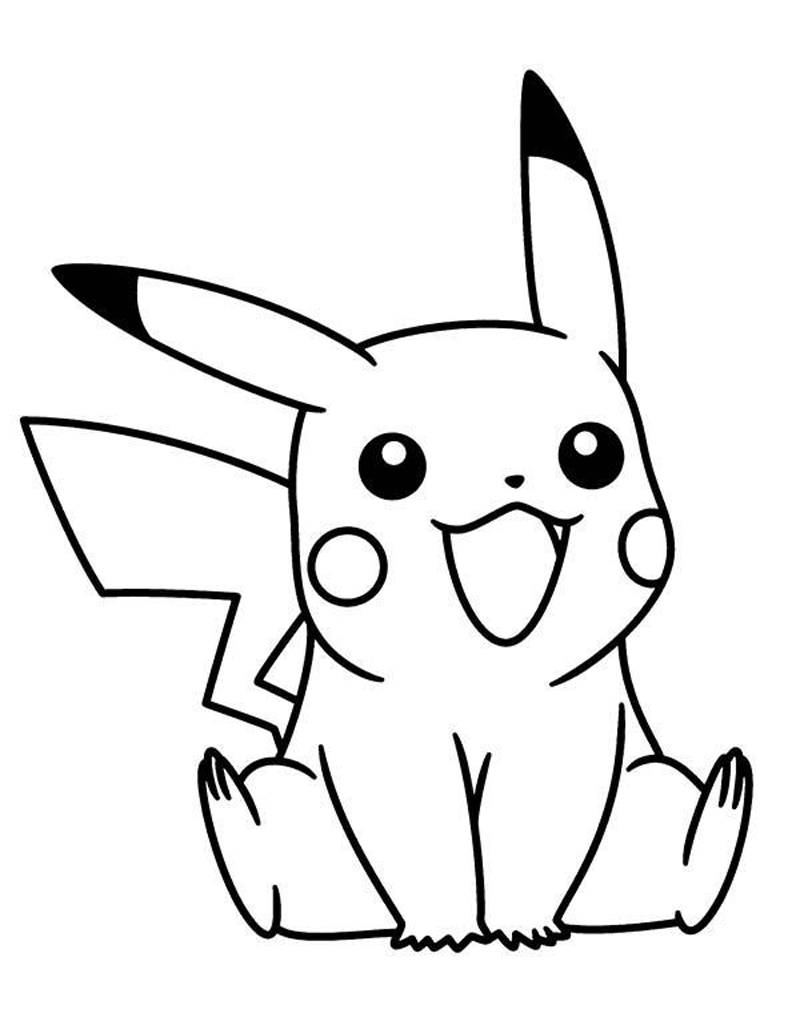 10 Sweet Baby Pikachu Coloring Pages for Kids: Unleash the Cuteness!