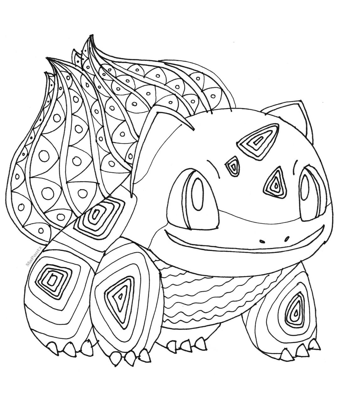 10 Fun Pokémon Drawing Coloring Pages for Artists