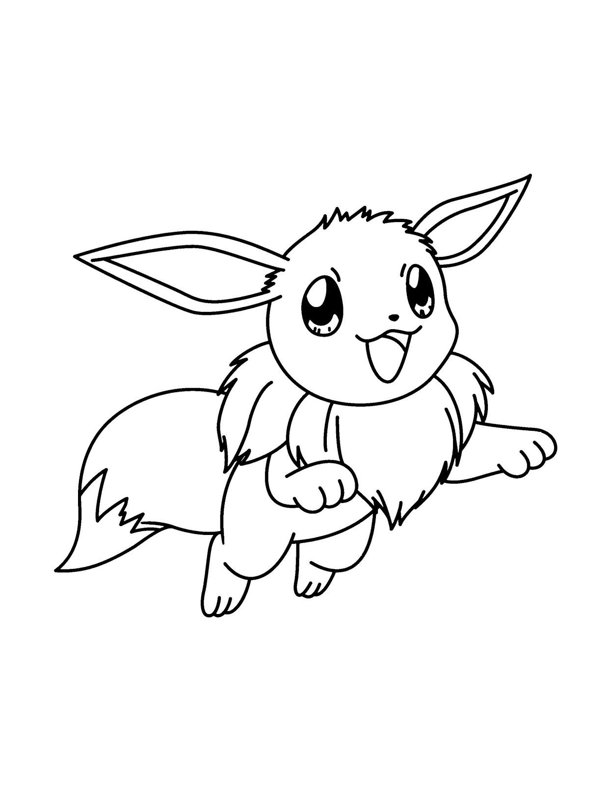 33+ Printable Pokemon Coloring Pages Eevee Evolutions Sheets Printables