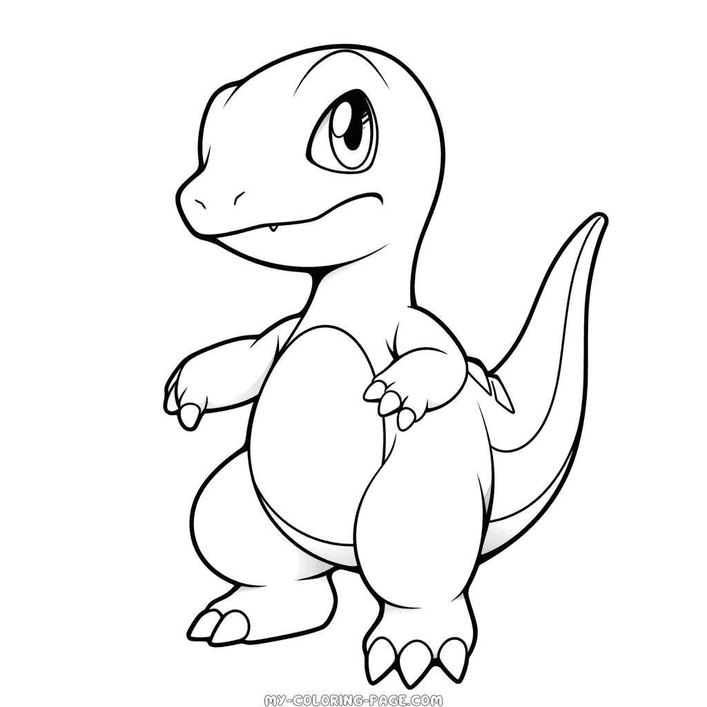 10 Awesome Pokemon Dinosaur Coloring Pages for Kids