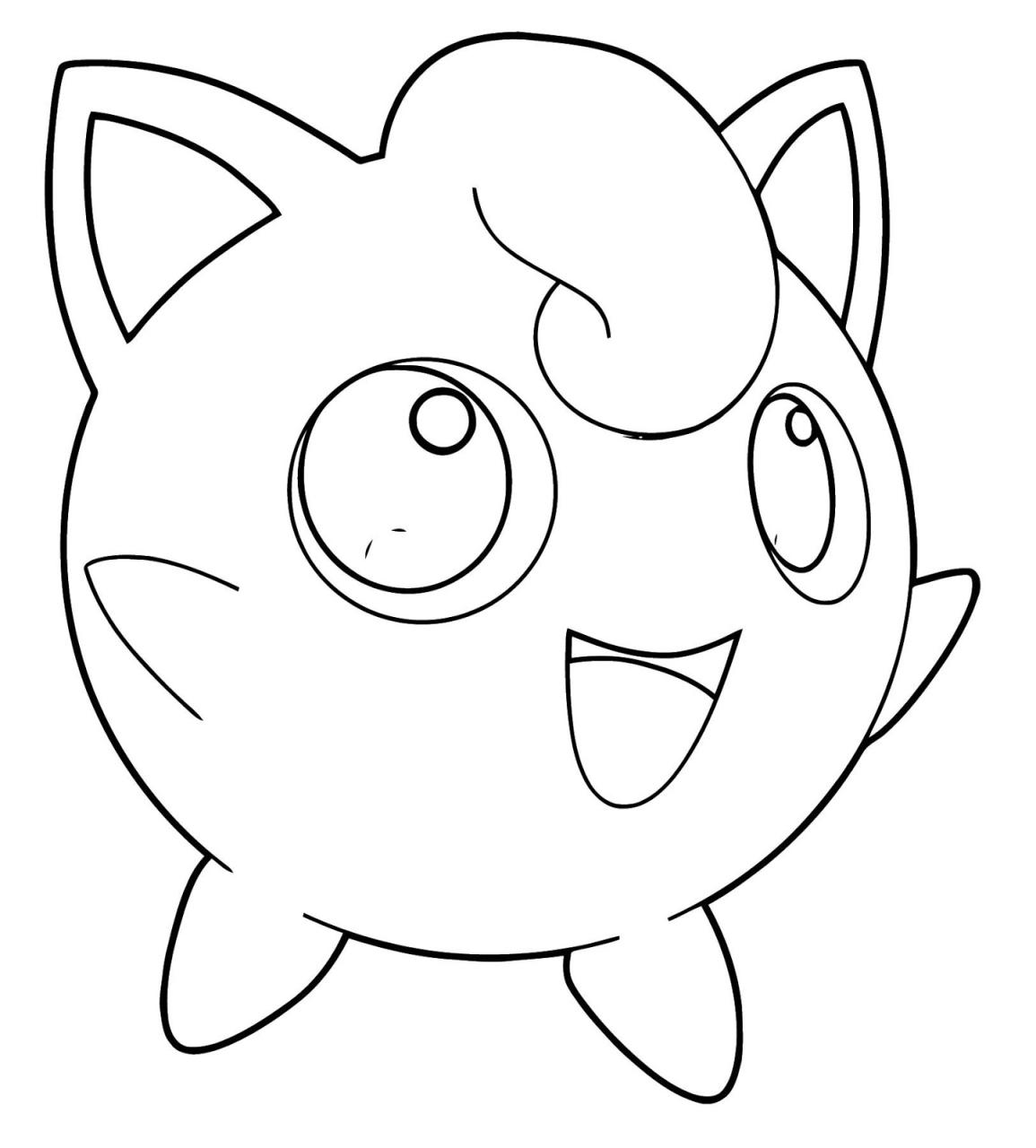 10 Jigglypuff Pokémon Coloring Pages for a Delightful Coloring Adventure