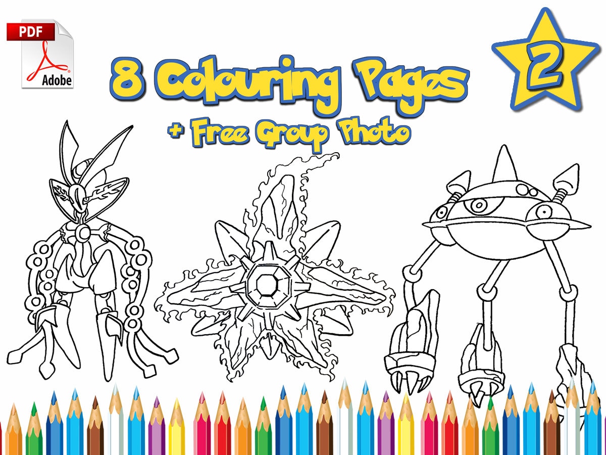 10 Unique Pokémon Fusion Coloring Pages for Dedicated Fans