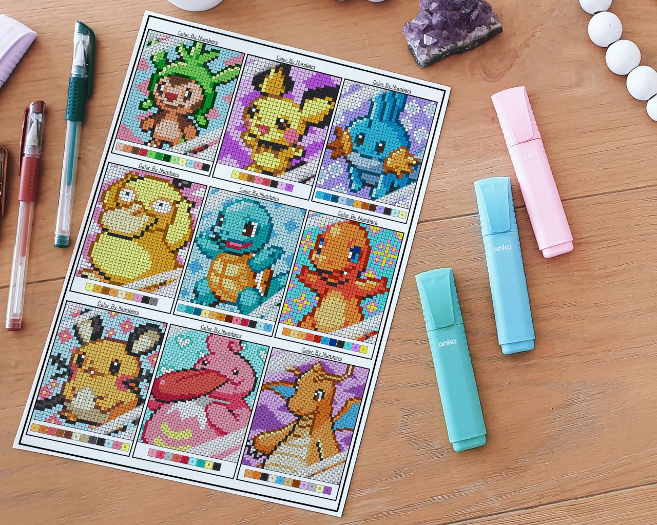 10 Captivating Pokémon Coloring Games for Unforgettable Adventures