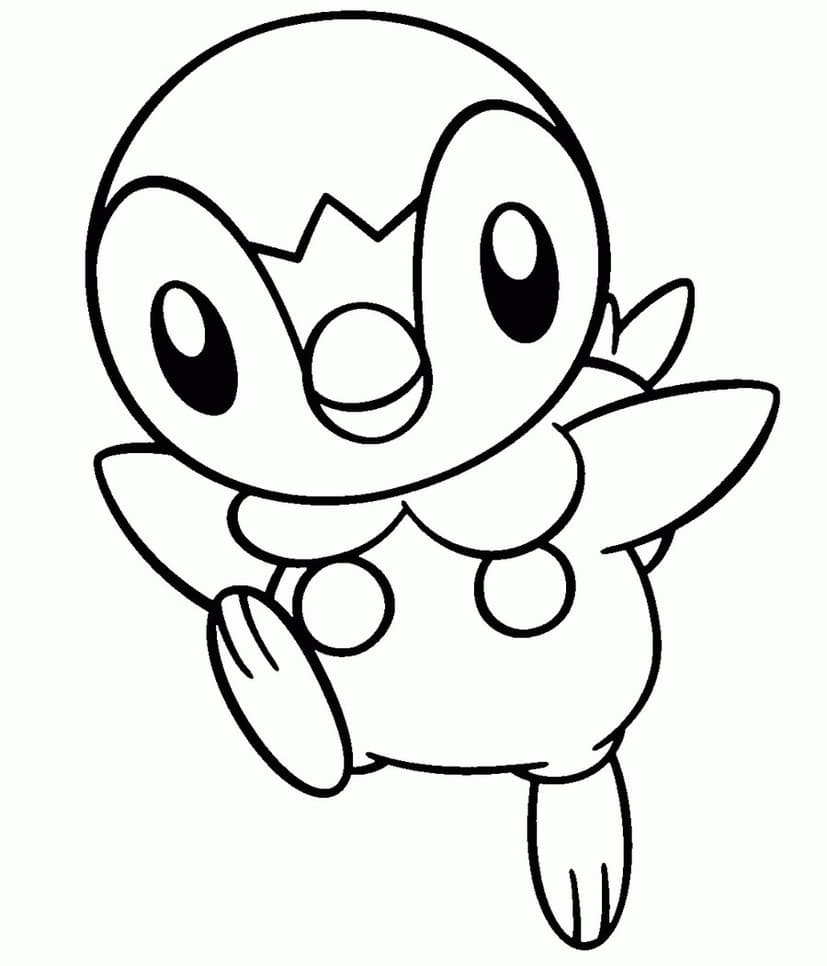 10 Fun Pokémon Coloring Pages Featuring Piplup: Download Now!