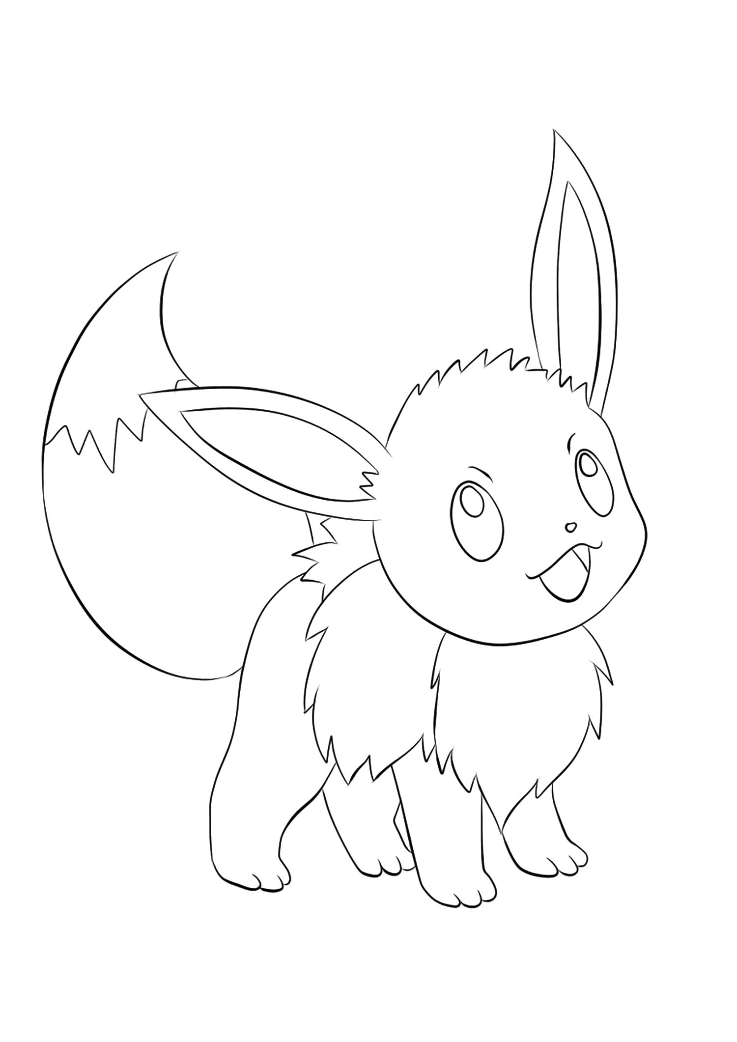 47+ Free Pokemon Coloring Pages Eevee Evolutions Line Art