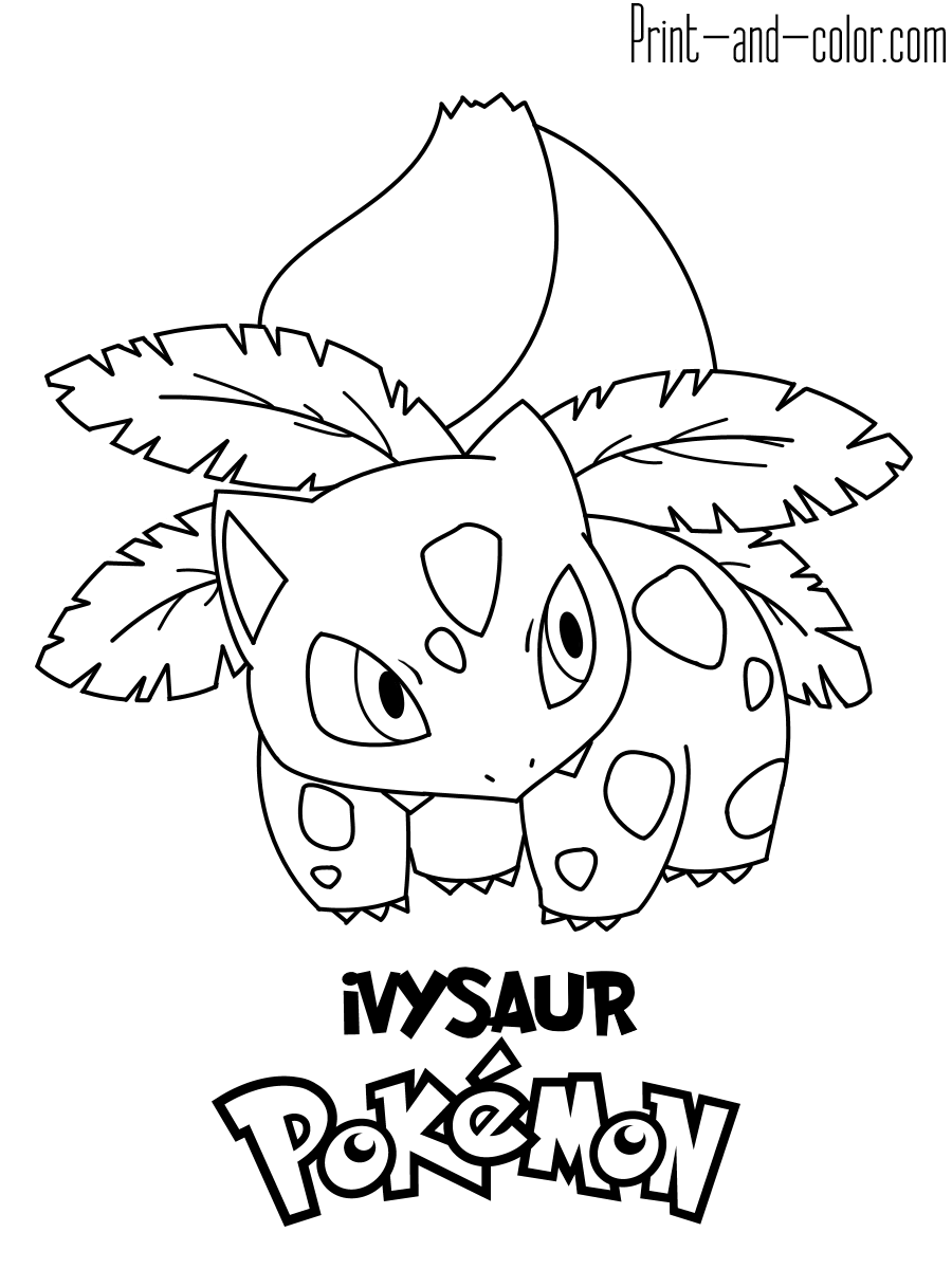 49+ Best of Pokemon Coloring Pages Simple Sketch