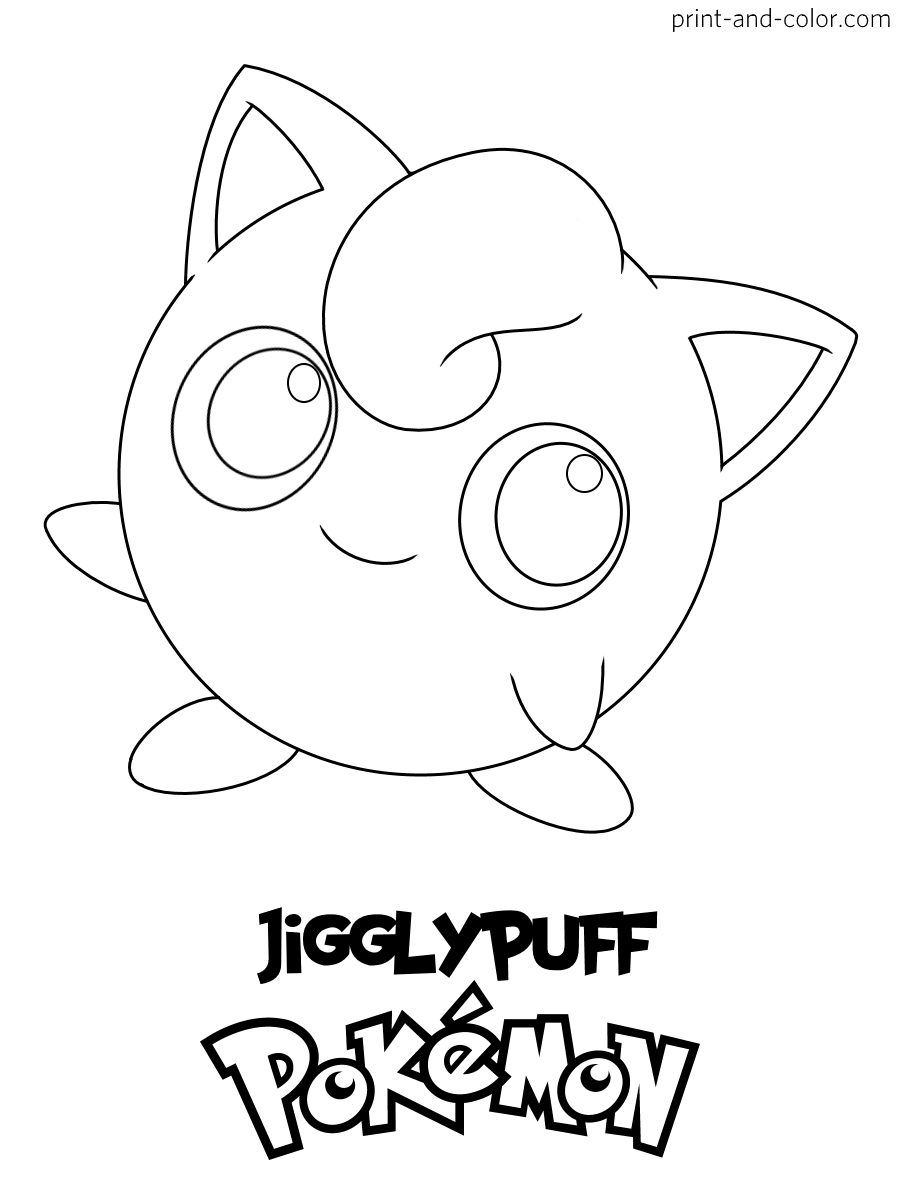 42+ Best of Pokemon Coloring Pages Kids PDF Printable