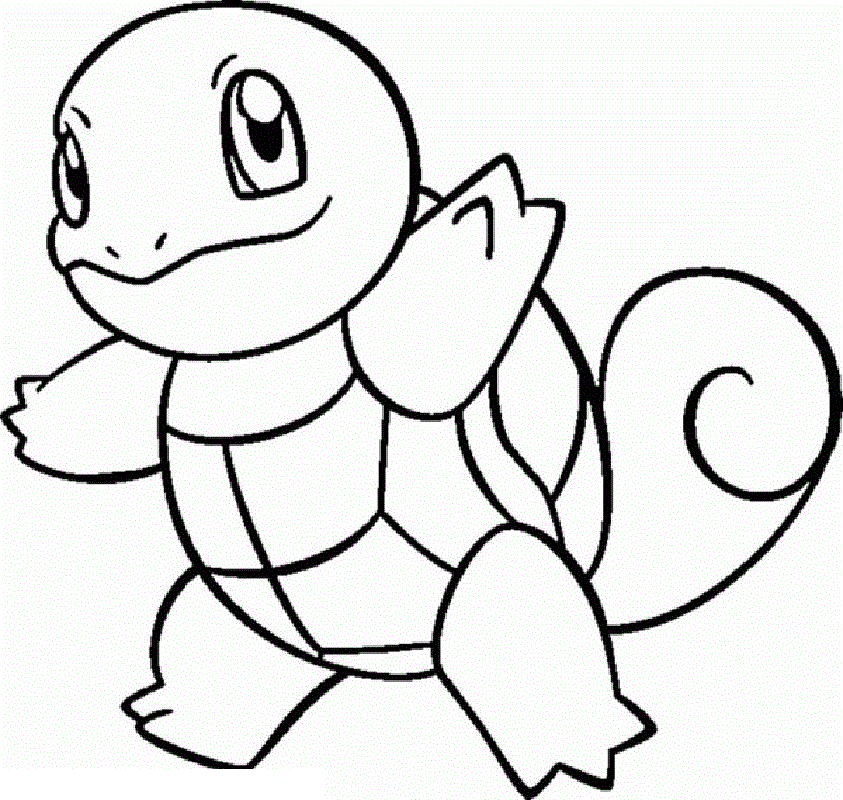 10 Squirtle Pokémon Coloring Pages for Creative Kids