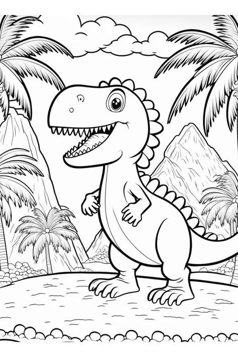 18 Jungle Animal Printable Coloring Pages 1