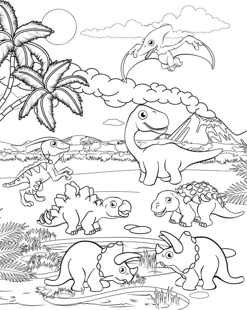 18 Jungle Animal Printable Coloring Pages 10