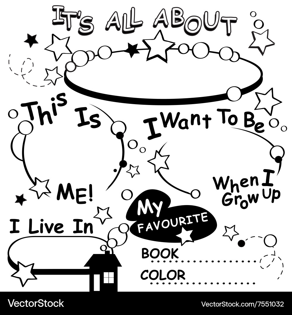 30 All About Me Printable Coloring Pages 21