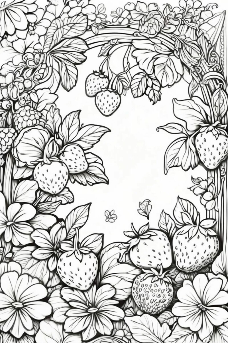 33 Aesthetic Coloring Pages for Adult Free Printable 2