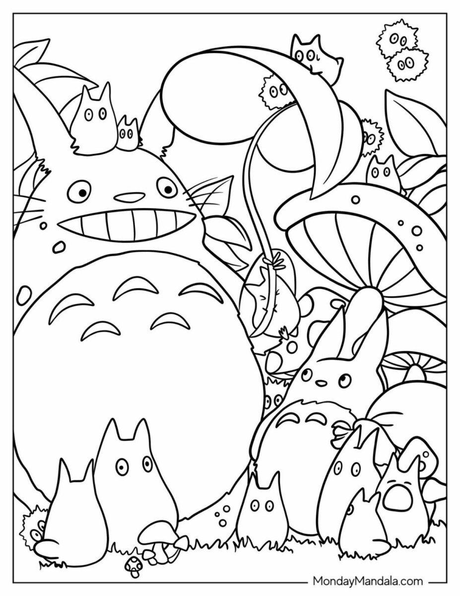 33 Aesthetic Coloring Pages for Adult Free Printable 8