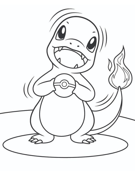 35 Charizard Pokemon Coloring Pages Free Printable 9