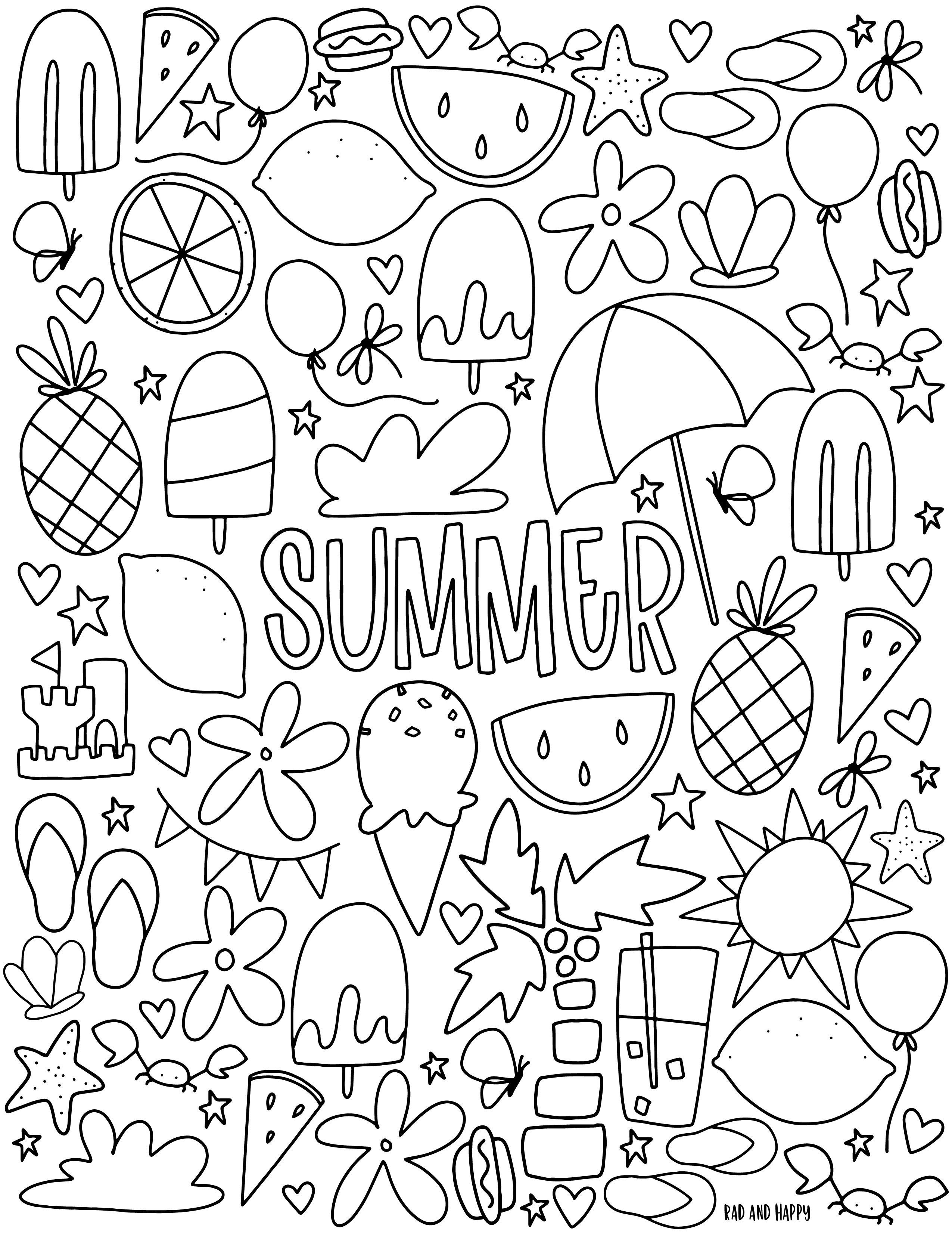 42 Aesthetic Adult Coloring Pages Free Printable 1