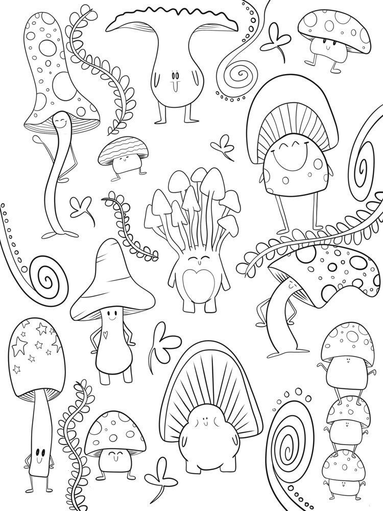 42 Aesthetic Adult Coloring Pages Free Printable 25