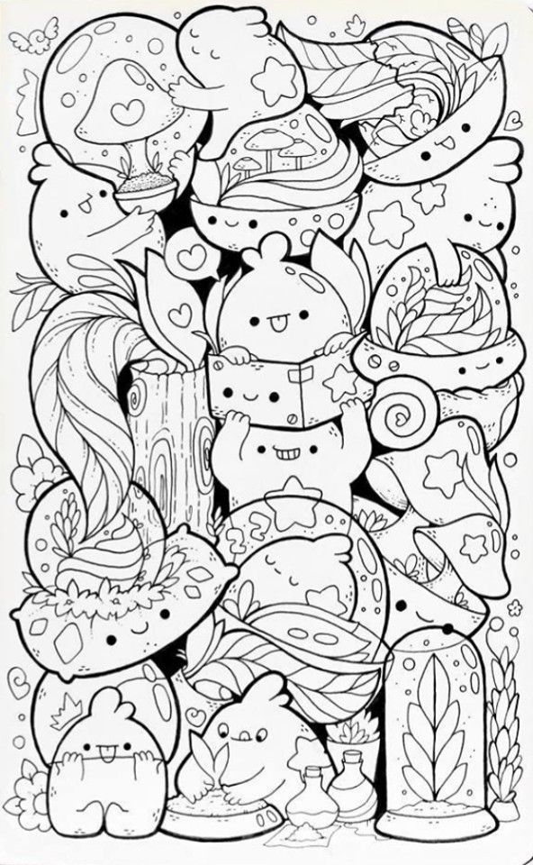 42 Aesthetic Adult Coloring Pages Free Printable 37