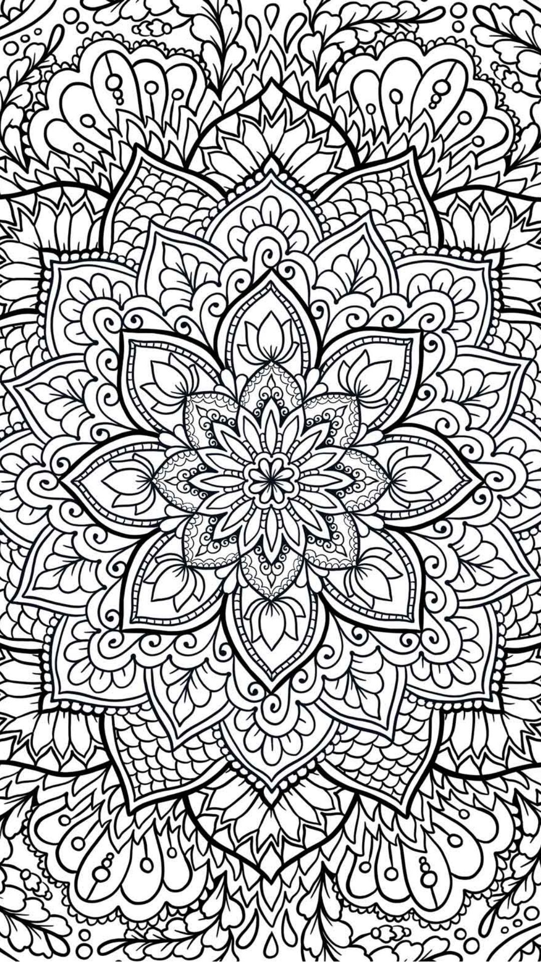 42 Aesthetic Adult Coloring Pages Free Printable 4