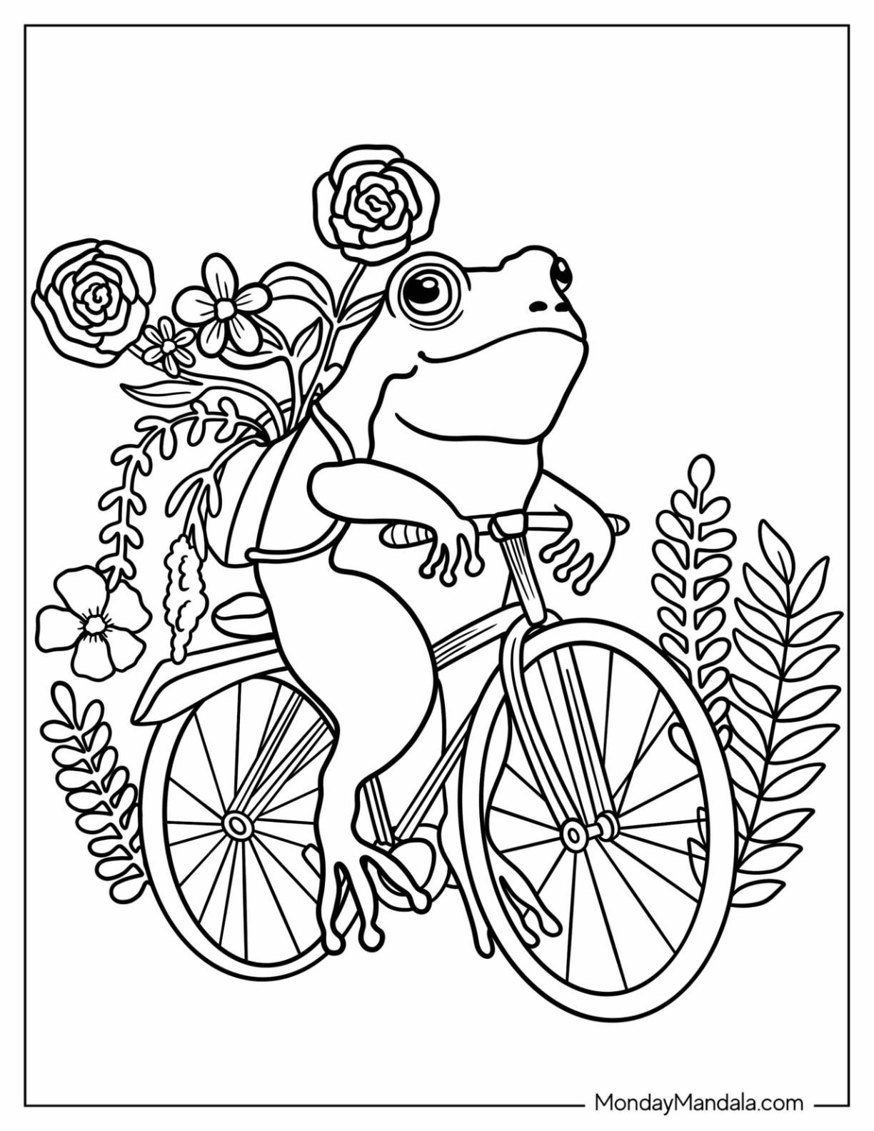 42 Aesthetic Adult Coloring Pages Free Printable 6