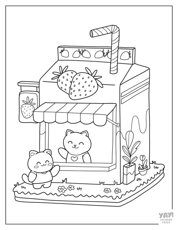 46 Coloring Pages Aesthetic for Adult Free Printable 19