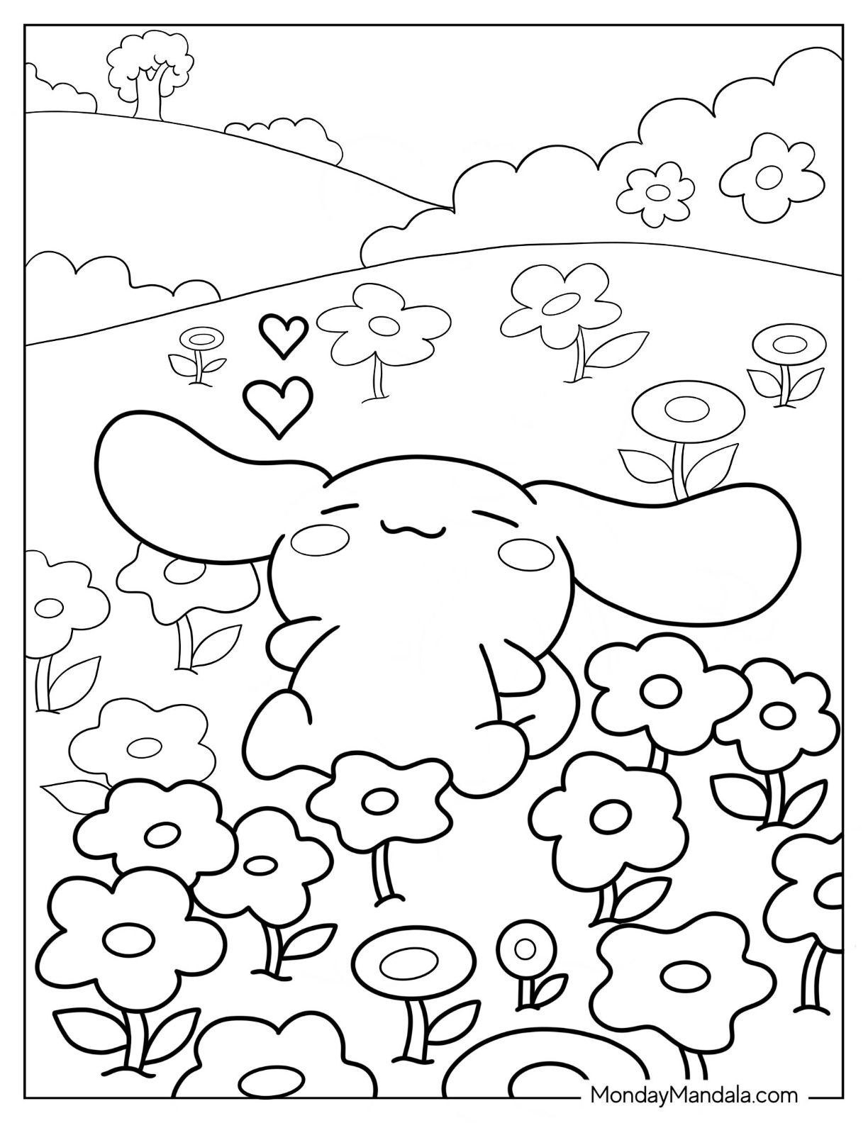 46 Coloring Pages Aesthetic for Adult Free Printable 32