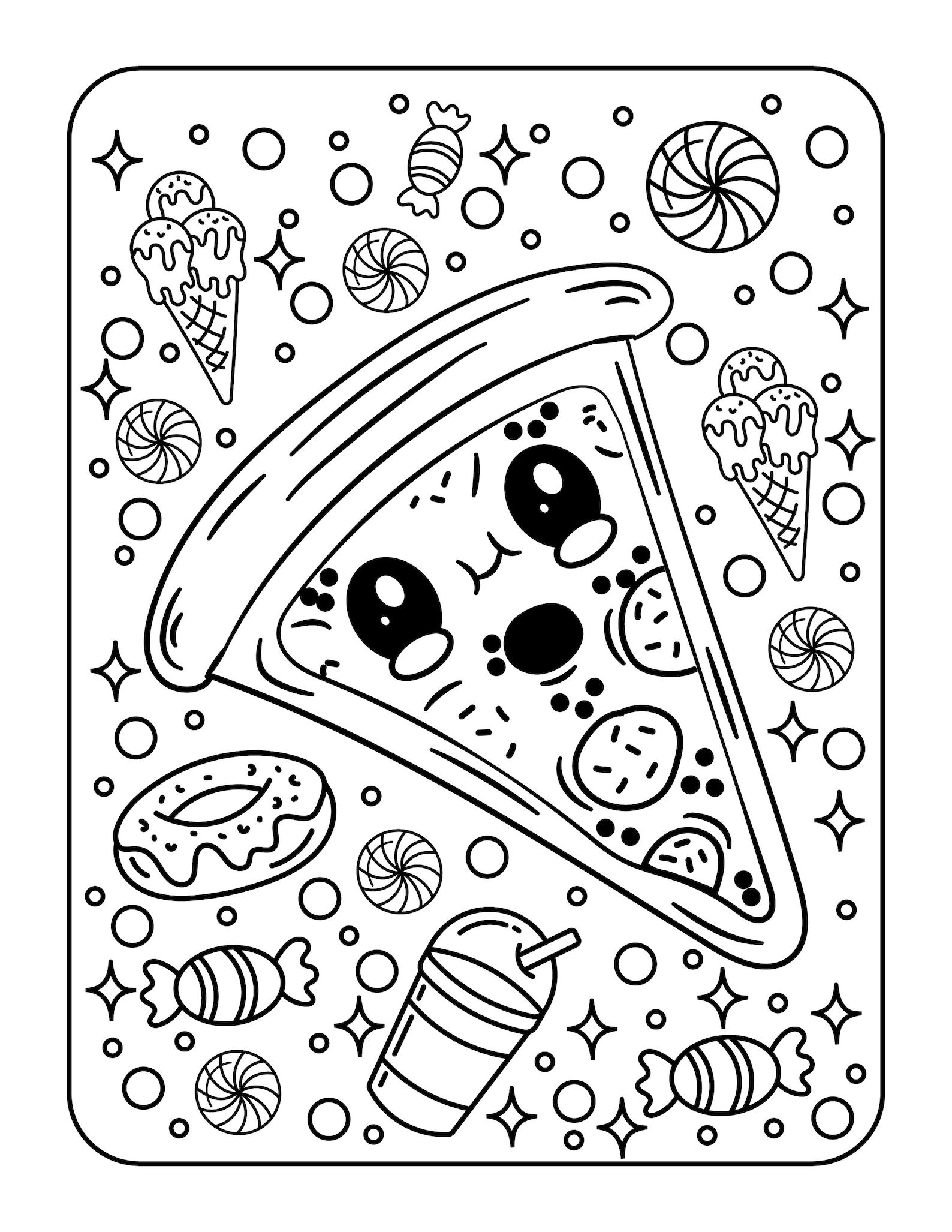 46 Coloring Pages Aesthetic for Adult Free Printable 46