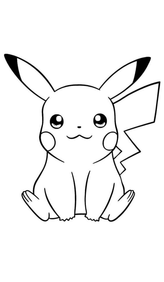 29 Pikachu Pokemon Coloring Pages Halloween