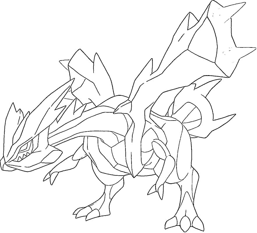 10 Kyurem Pokémon Coloring Pages for Your Artistic Adventures