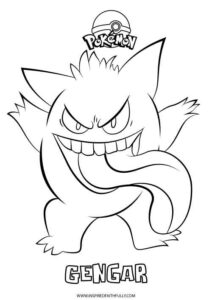 Among Us Pokemon Coloring Pages Free Printable 27